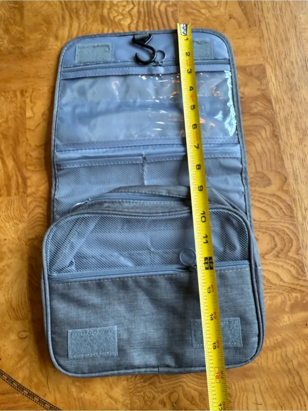 NWT Hanging Jewelry Organizer Travel Storage Roll Black